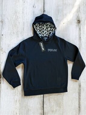 FCUK Black Pullover Women’s Size Small Hoodie